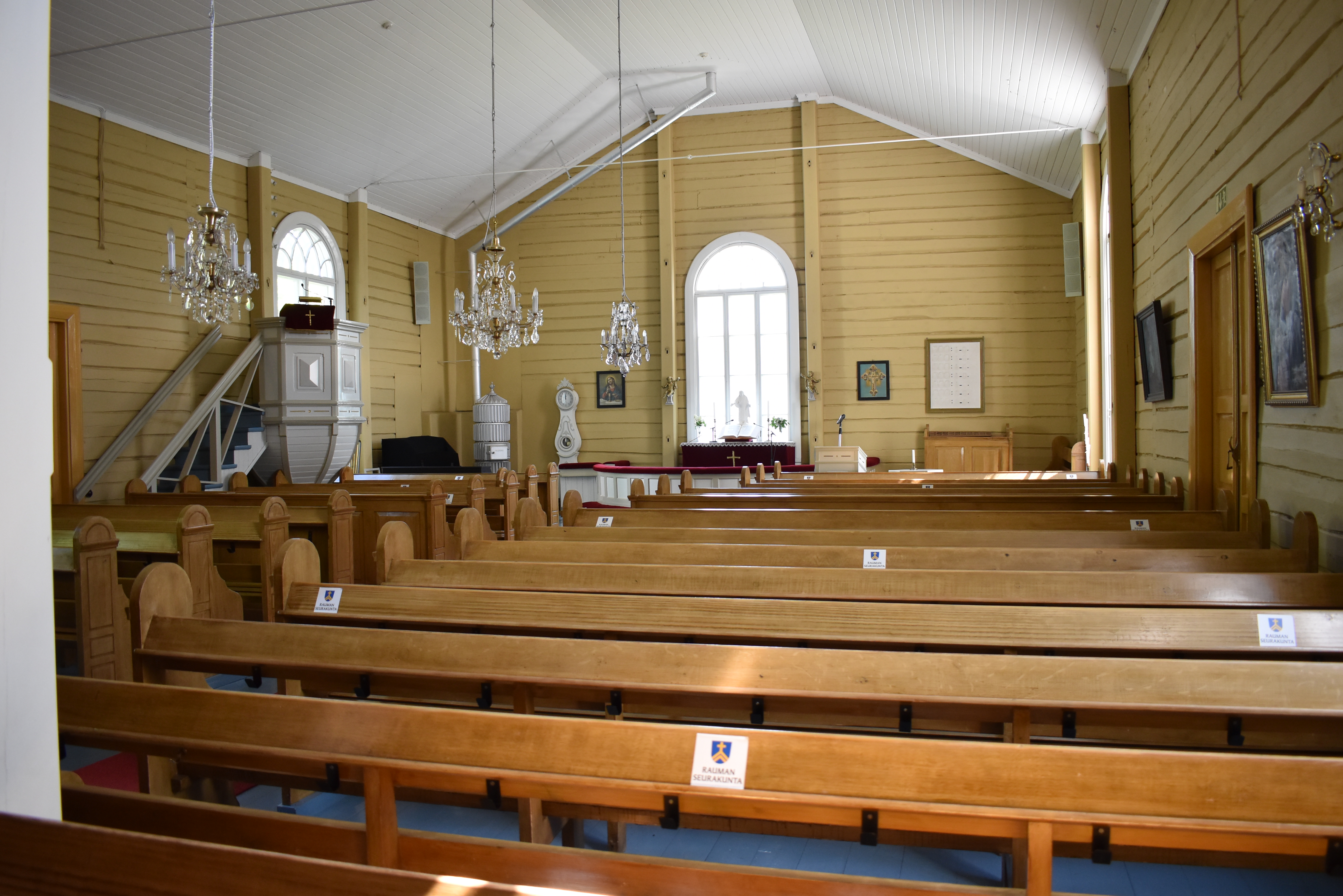 Kodisjoen kirkon kirkkosali